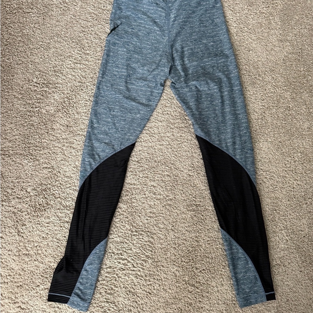 nike pro blue training leggings